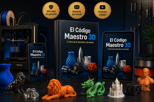 EL CÓDIGO MAESTRO 3D : Tu llave de la impresión y las ventas